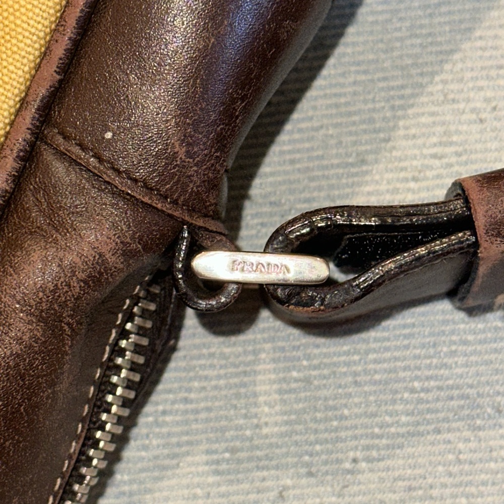 Authenticated Prada Messenger Tote - image 8